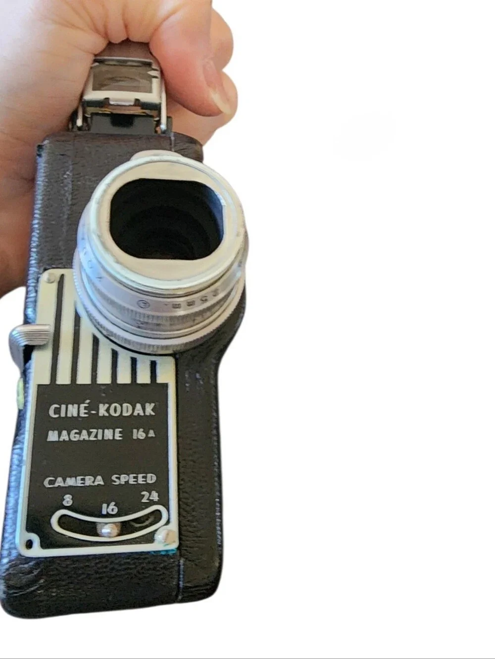 1940s Cine Kodak magazine 16 Movie Camera With Leather Case 3 Film Magazines